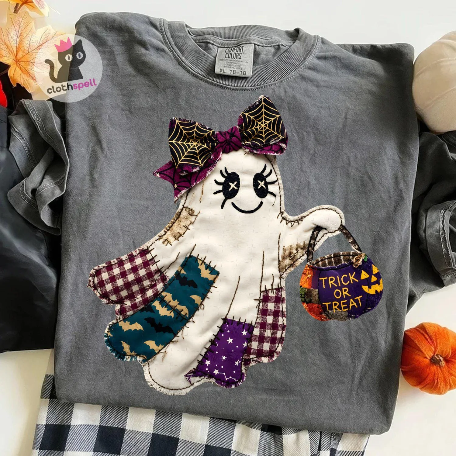 Trick Or Treat Ghost Png - listing photo 1